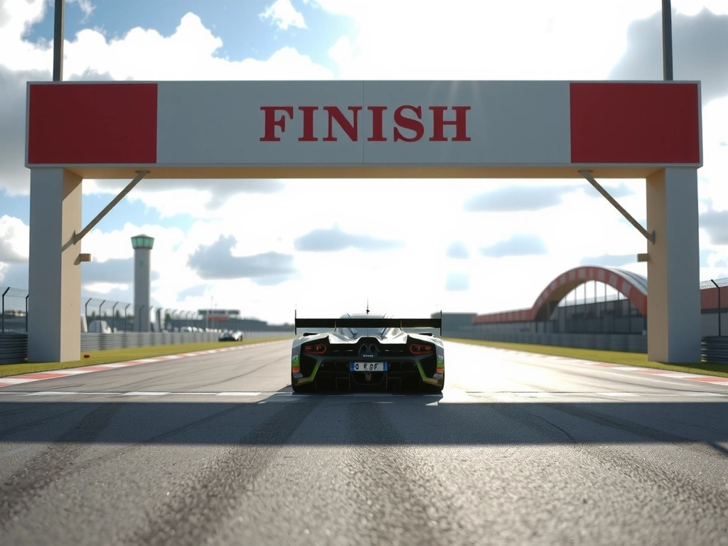 Captura de pantalla de victoria en carrera de Chickenroadtechs