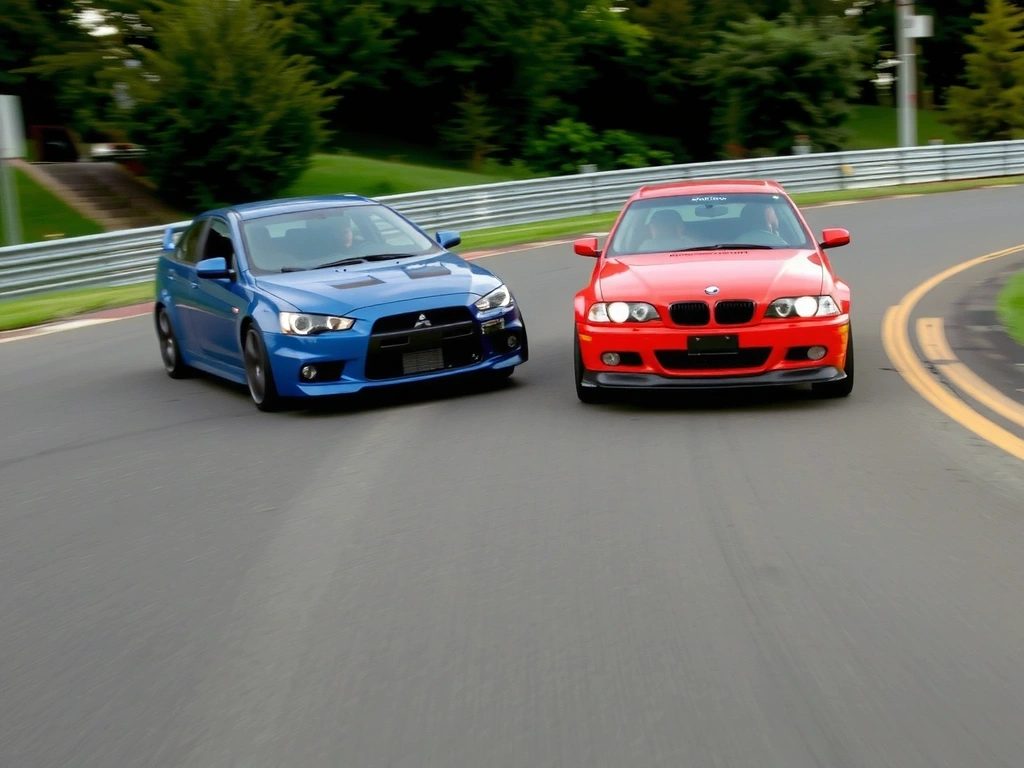 Momento de adelantamiento arriesgado en carrera