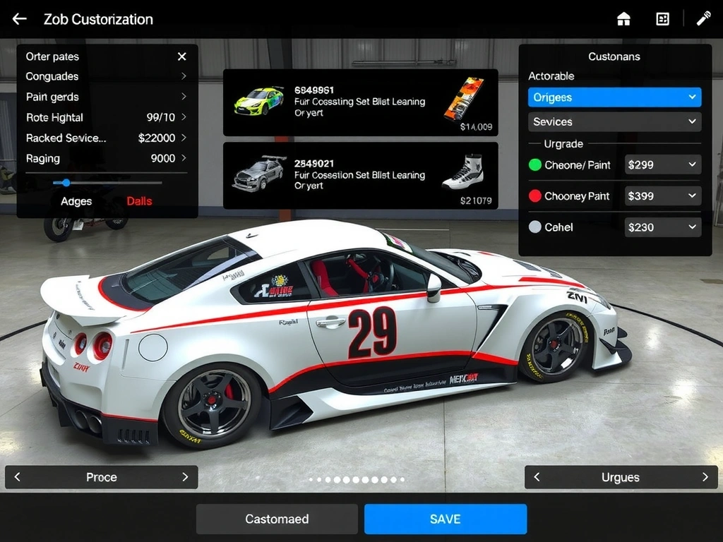 Personalización de vehículo en Chickenroadtechs