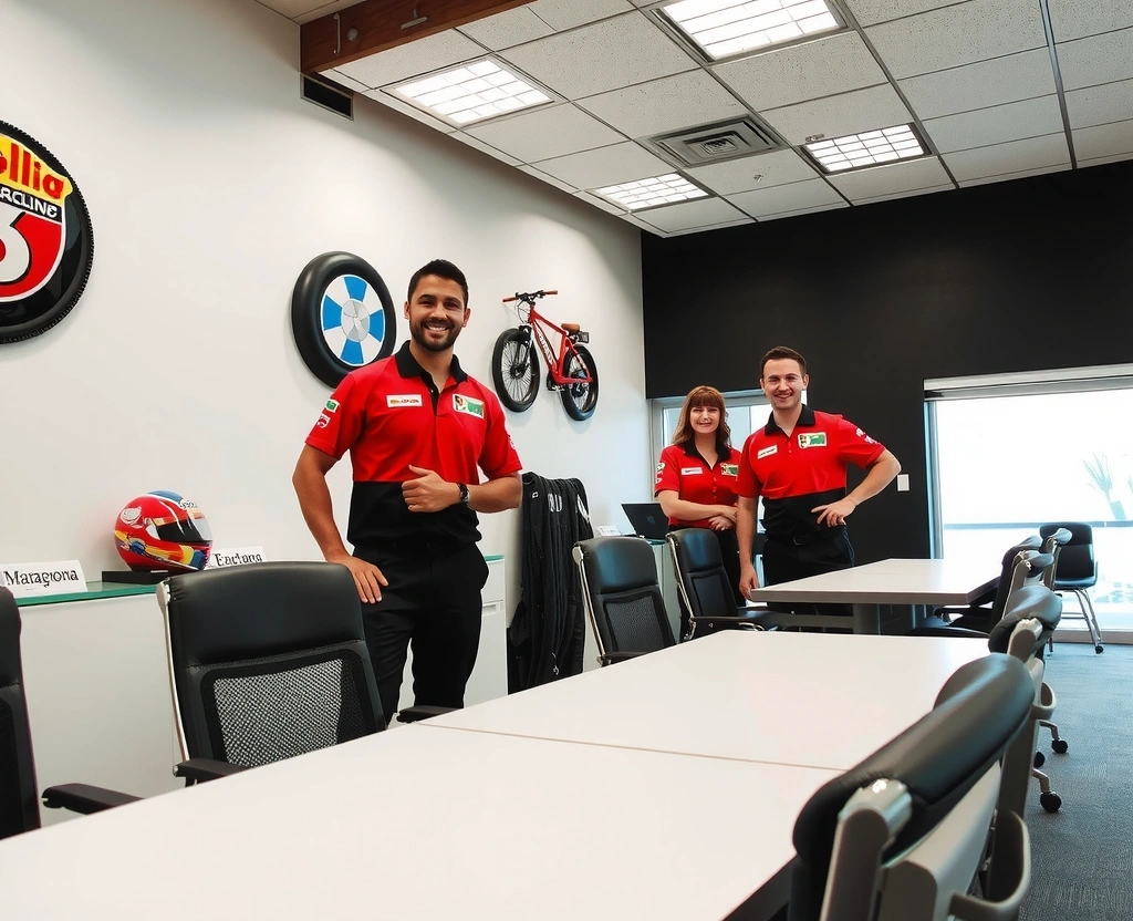 Equipo profesional de Chickenroadtechs listo para asistirte