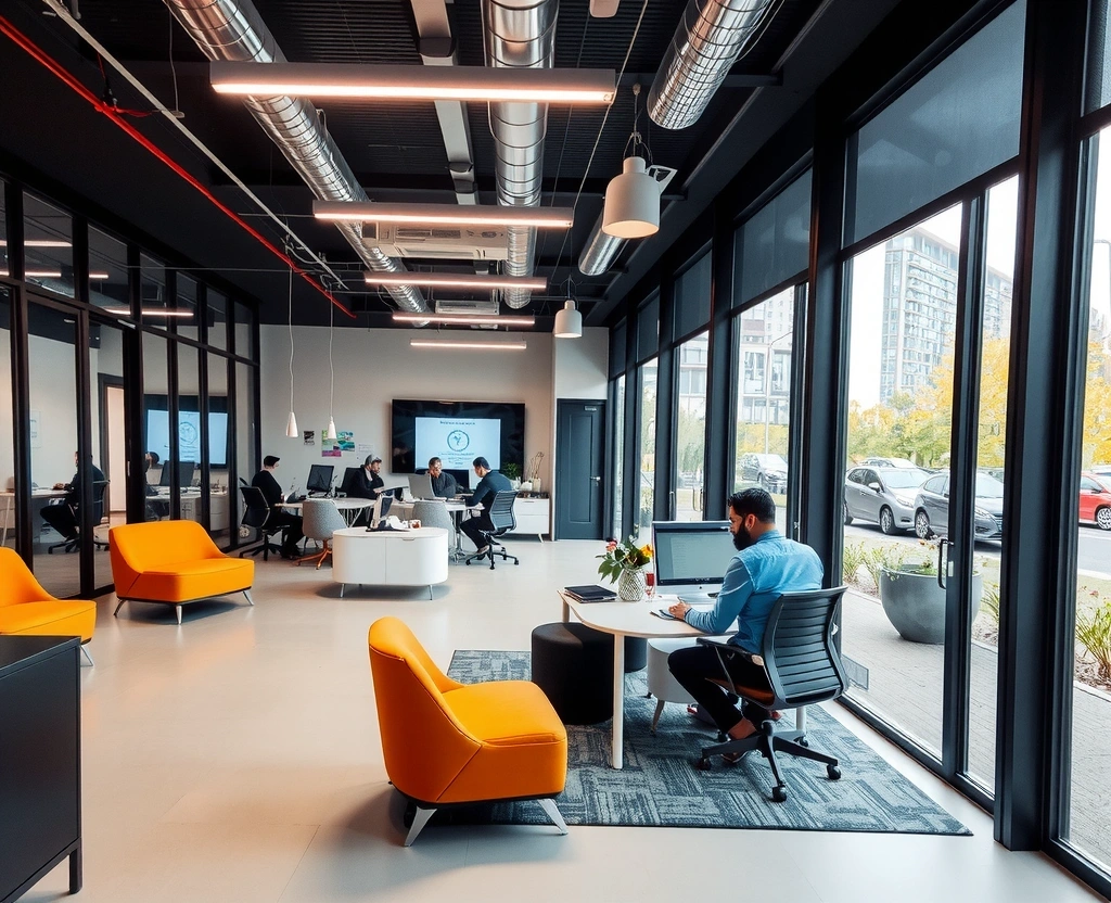 Oficina de TecnoSoluciones en Madrid