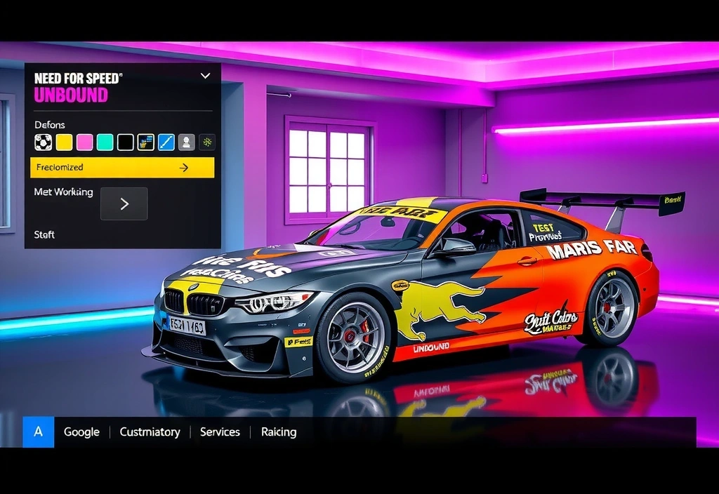 Captura NFS - Personalización