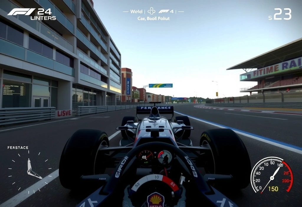 Captura F1 24 - Circuito de Mónaco