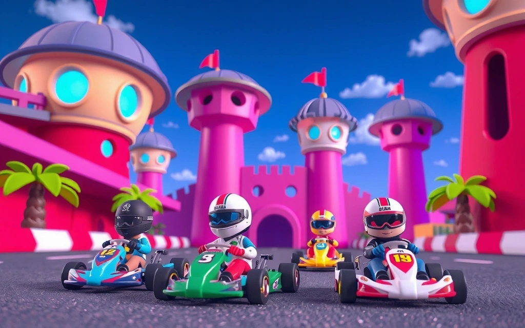 Mario Kart Racing - Diversión Arcade