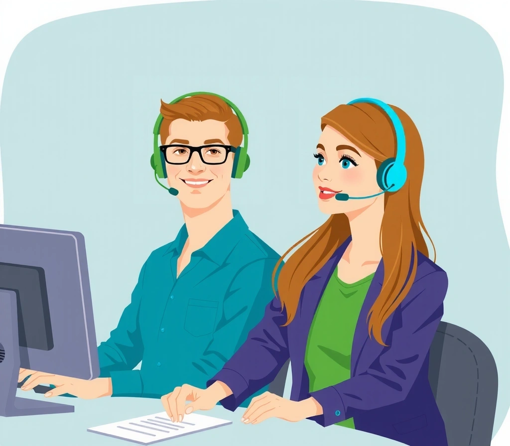 Equipo de soporte técnico disponible para ayudarte